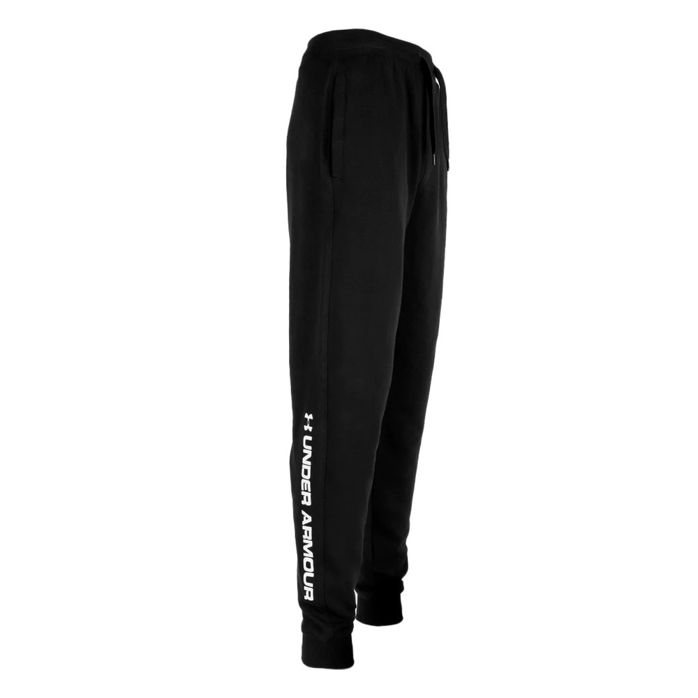 Under Armour Men’s UA Rival Graphic Joggers Sweatpants Black Sz S M L XL 2XL 3XL
